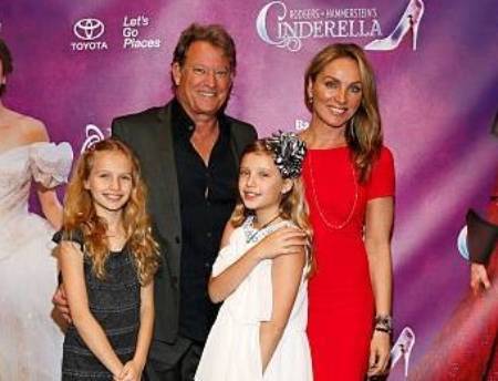 Christopher Rich with his wife and children